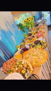 🎊Geburtstagsfeier✨️
#feier #inselreichenau #inselliebe❤️ #buffet #spezialitäten #strandbad #cocktails🍹 #pfiffikusskräutersalzsalatgenuss #salatplatte  #antipasti #vorspeisen